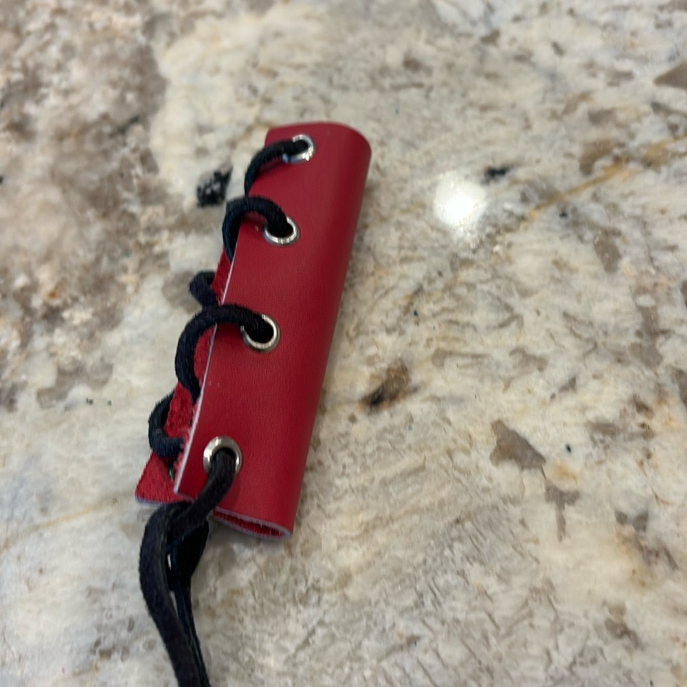 Leather Hair Wrap